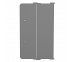 4-Fold ISO Clipboard - Silver